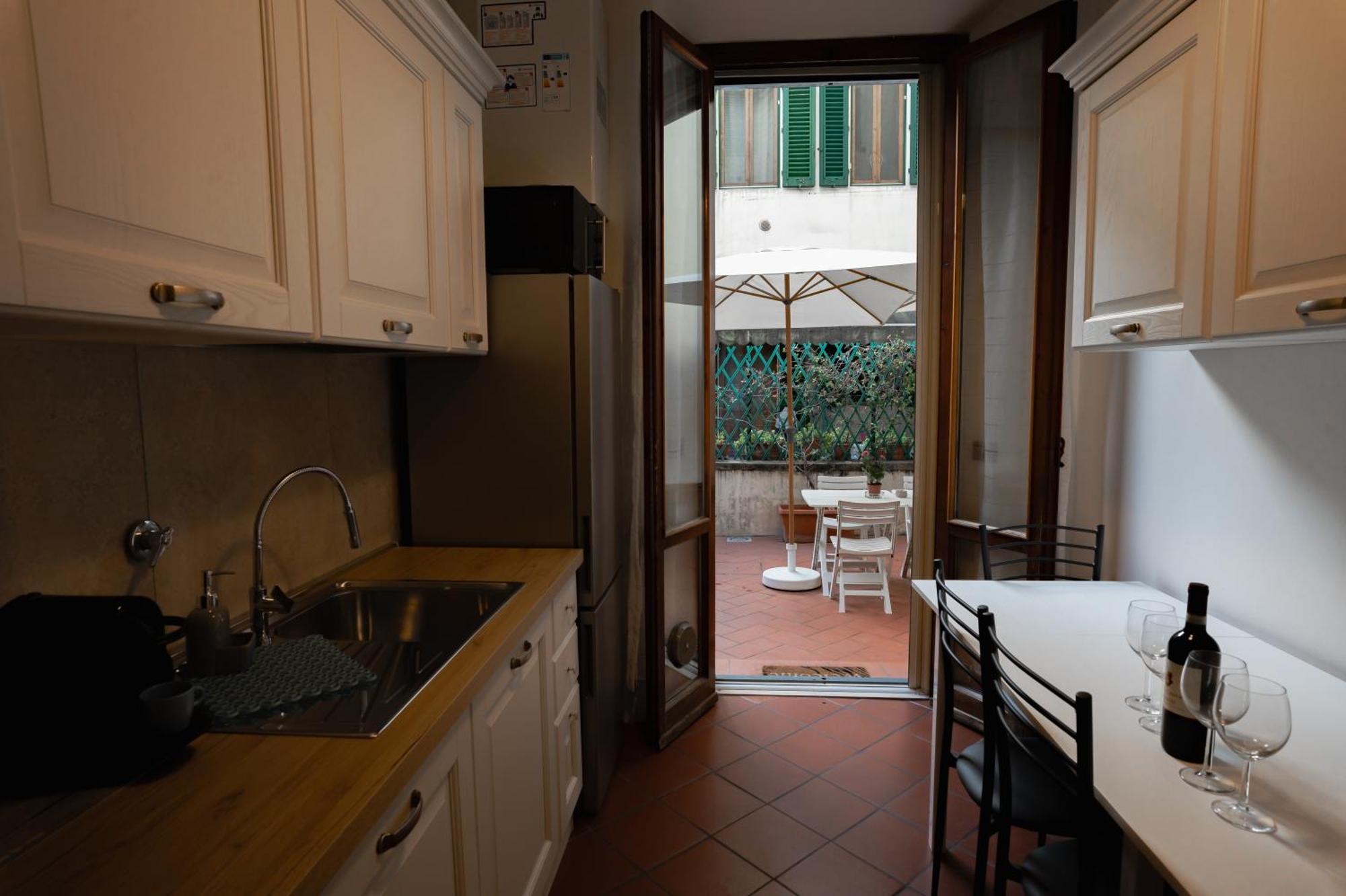 Charming With Exclusive Courtyard In Center Of * Florencia
